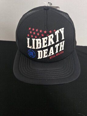 Metal Mulisha Liberty Or Death Trucker Hat | Black Snapback | NWT | One Size